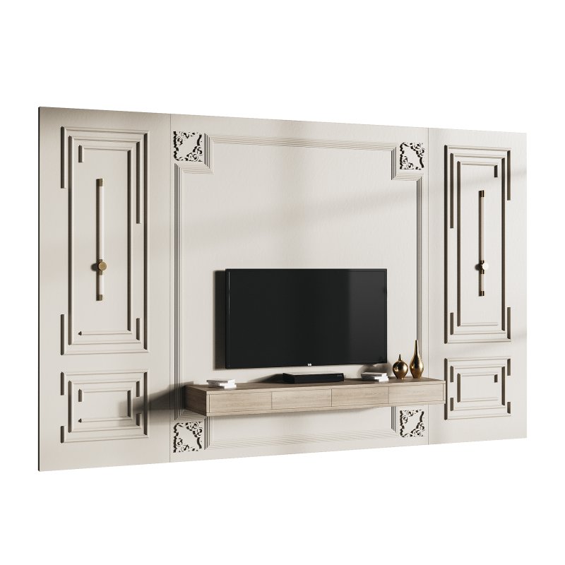 Modern TV Wall 08 - Image 10