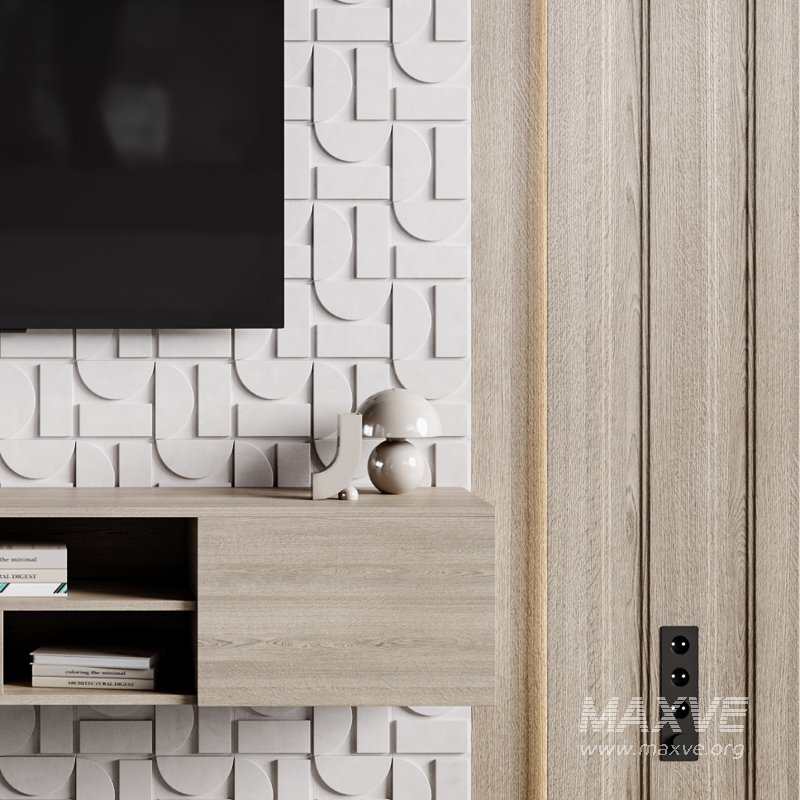 Modern TV Wall 035 - Image 7