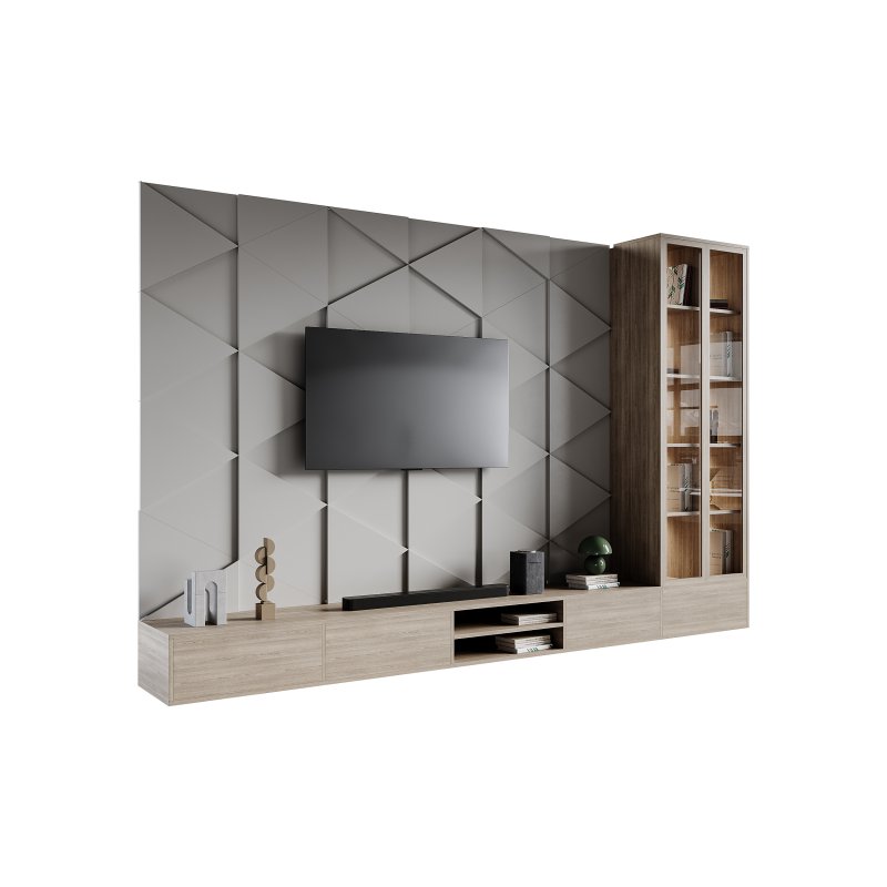 Modern TV Wall 026 - Image 1