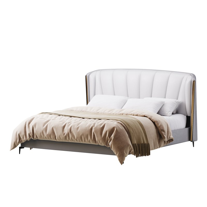 Wingback Headboard Bed - Image 8