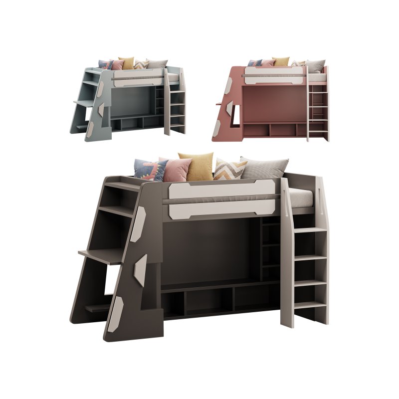 X Rocker Garrison Kids Wooden Gaming High - Image 1