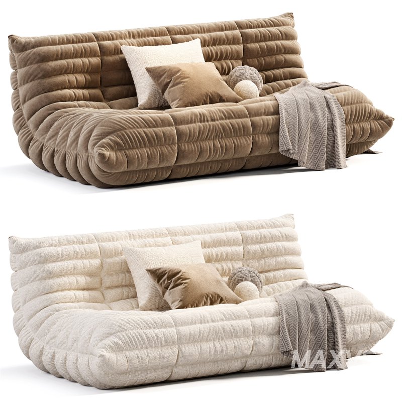 Togo Loveseat By Ligne Roset - Image 4