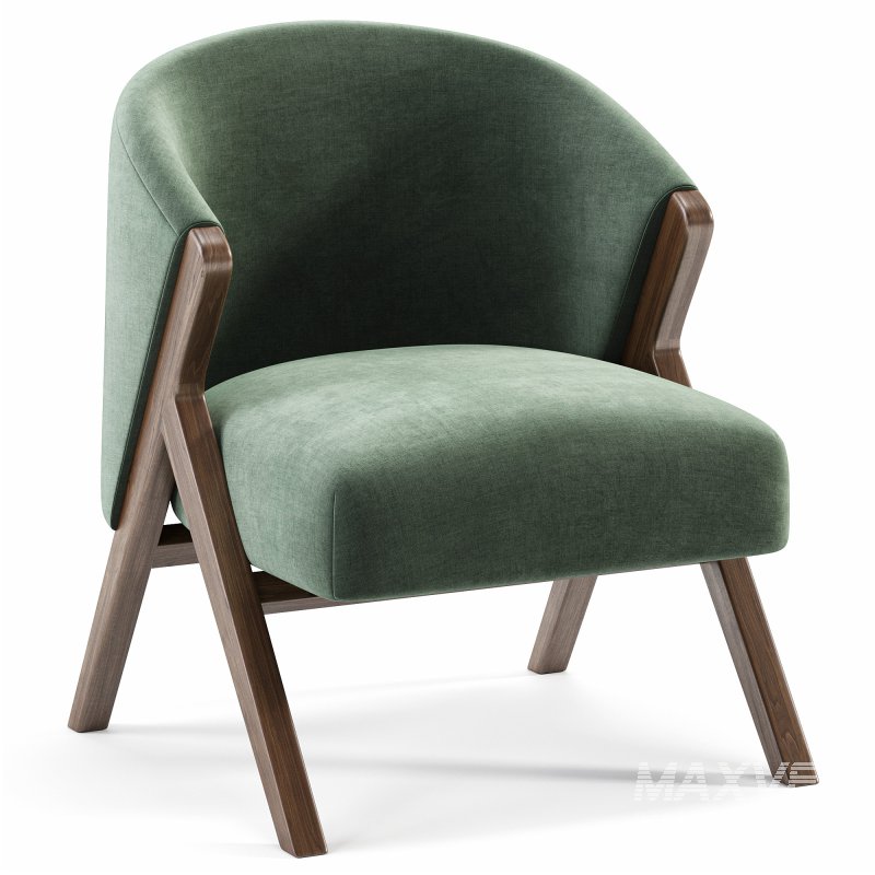 UPHOLSTERED BOUCLE ARMCHAIR By Zarahome - Image 6