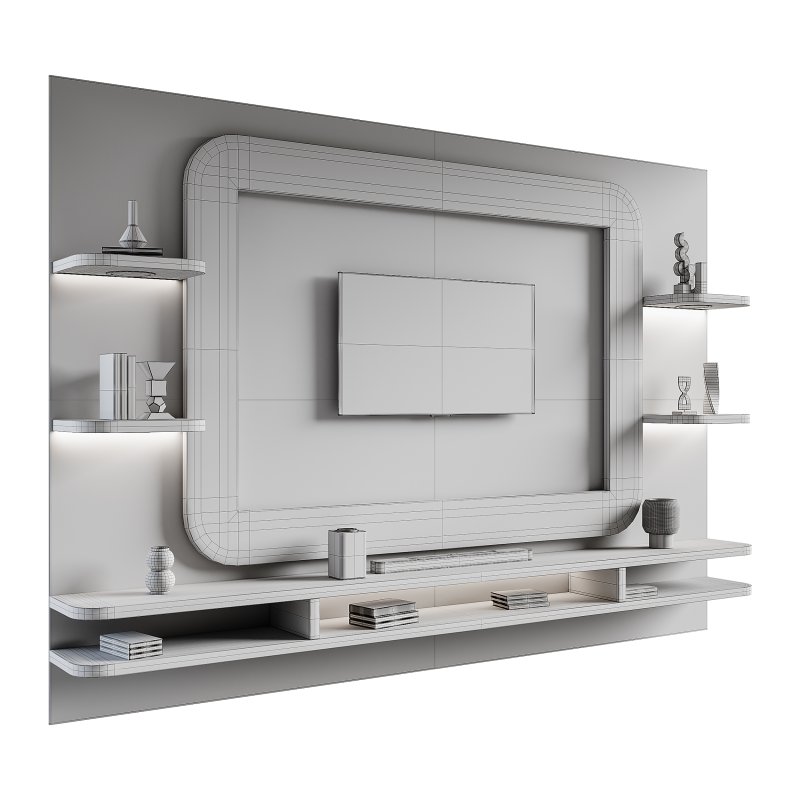 Modern TV Wall 024 - Image 15