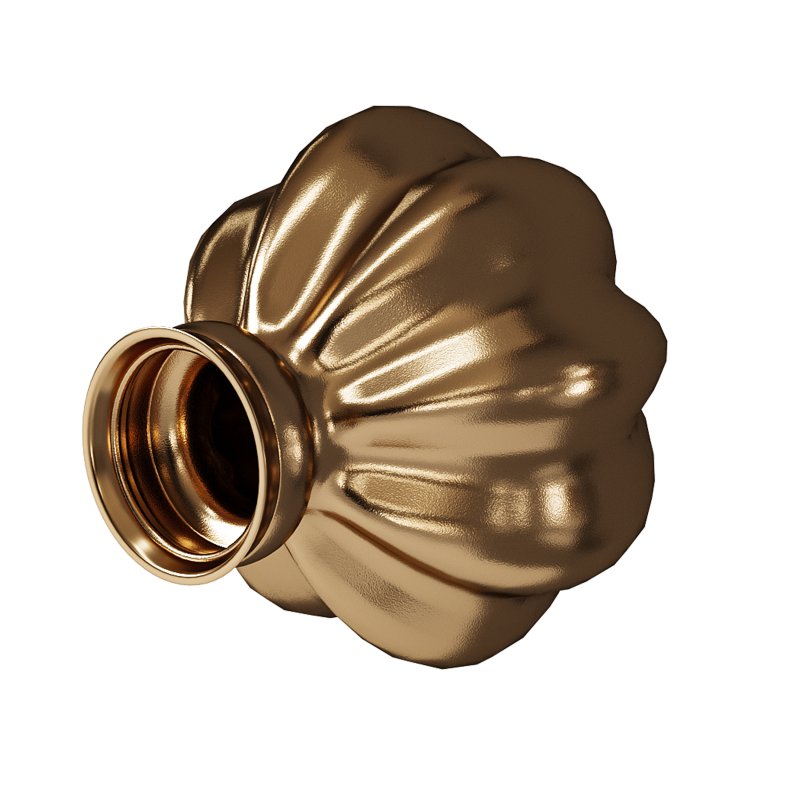 Cabinet Knob Wrought Iron Mission 1.5″ Dia - Image 12