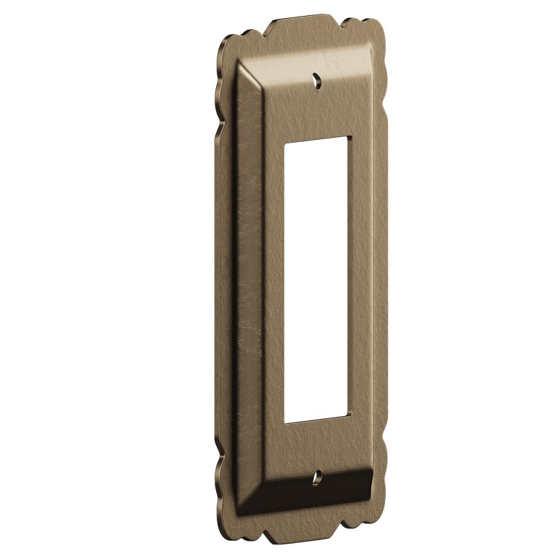 Switchplate Black Steel SIngle GFI RSF Wall Mount - Image 4