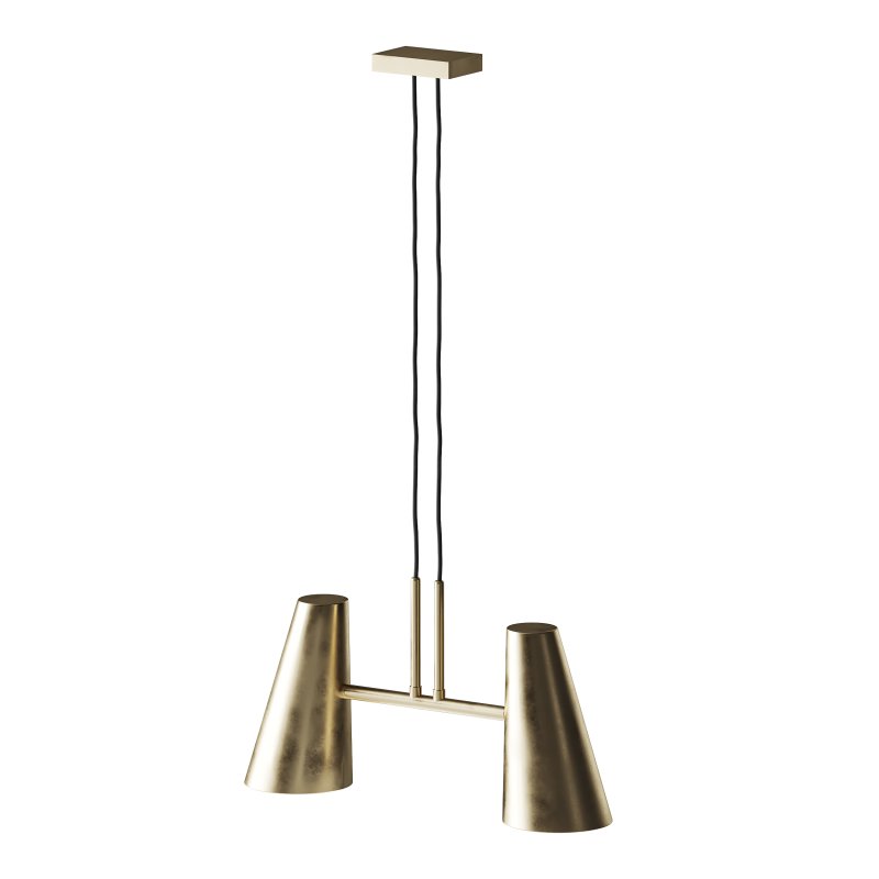 Cono pendant lamp 2 shades - Image 7