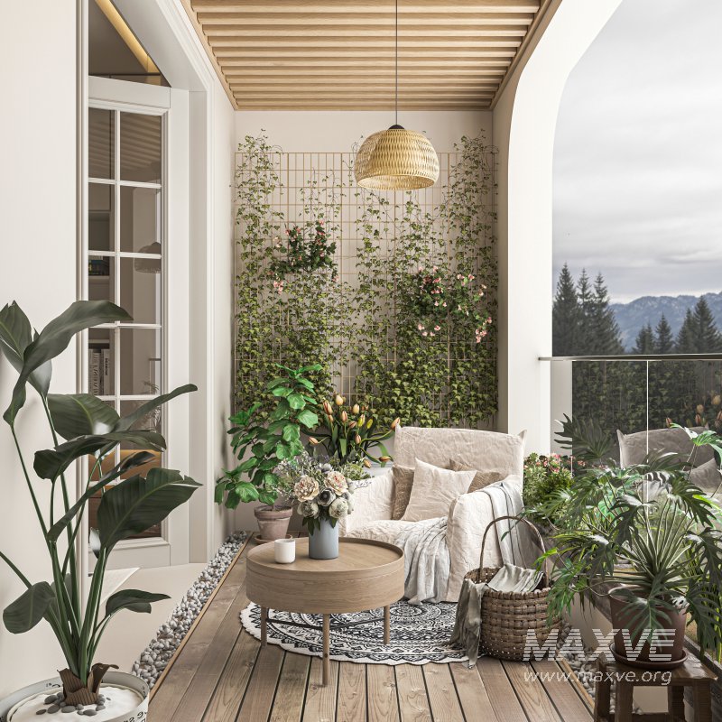 Modern balcony - Image 1