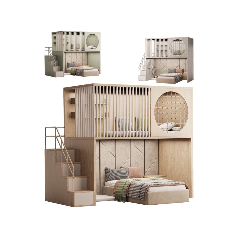 Bunk bed for children 1 - Image 1