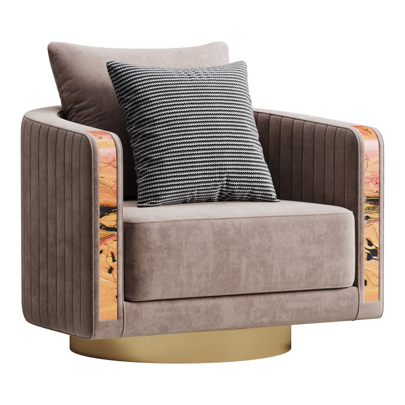 Swivel Armchair - Image 7