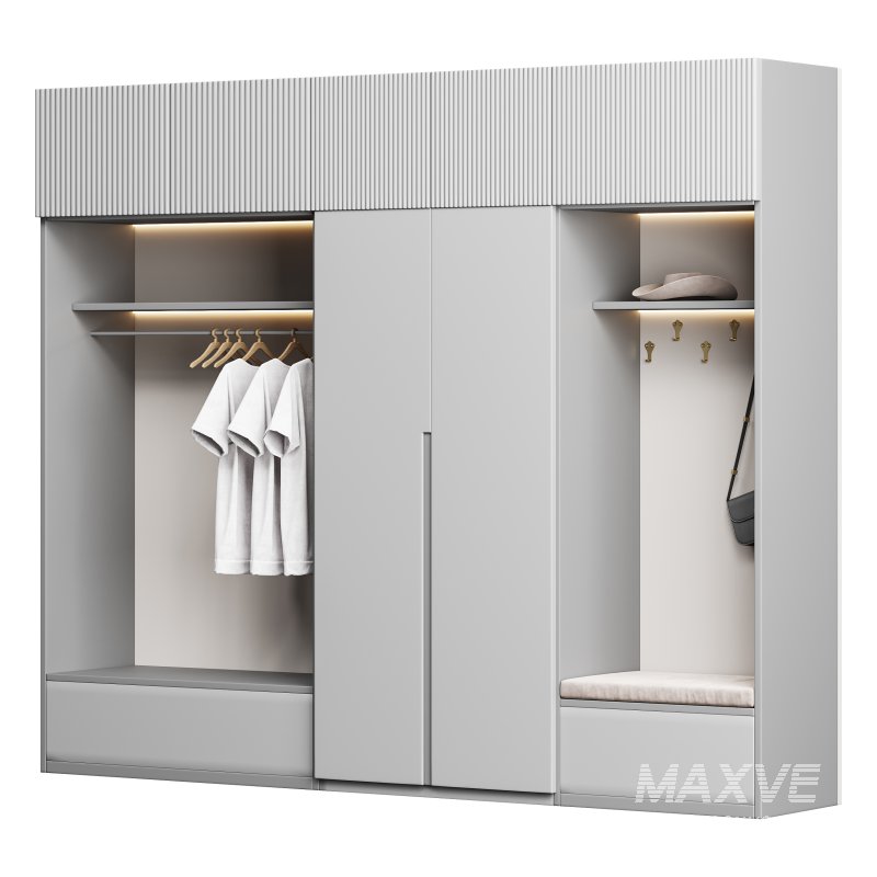 Hallway area with a minimalistic hanger - Image 4