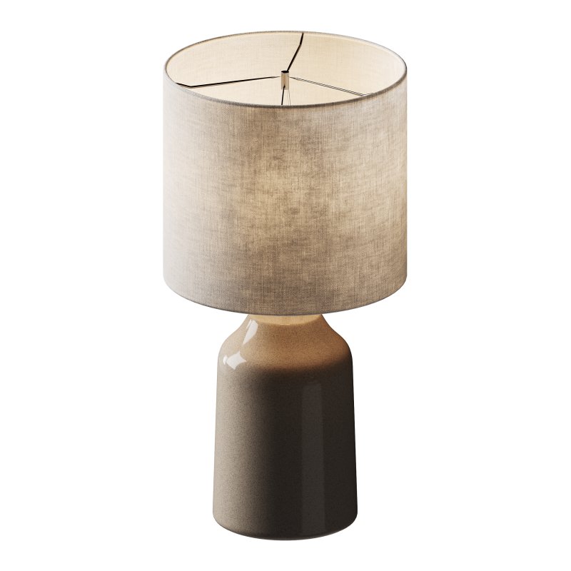 Kleine tafellamp Sandy Glow van keramiek - Image 8