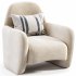 Alfie Cream Boucle Chair - Thumbnail 5
