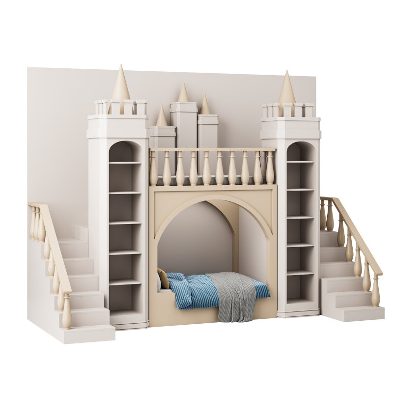 Childrens bunk bed 38 - Image 9