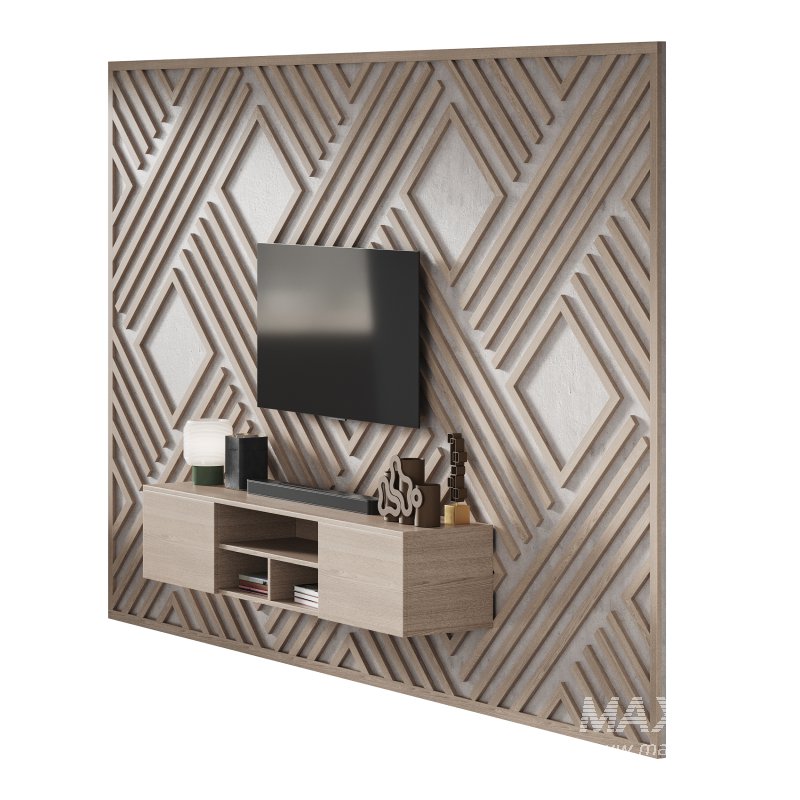 Modern TV Wall 020 - Image 8