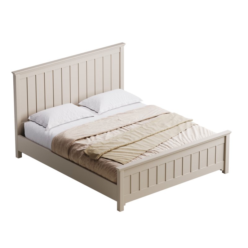 Solid Color Wood Bed - Image 6