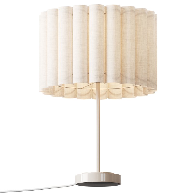 Tafellamp Lucina van linnen - Image 7