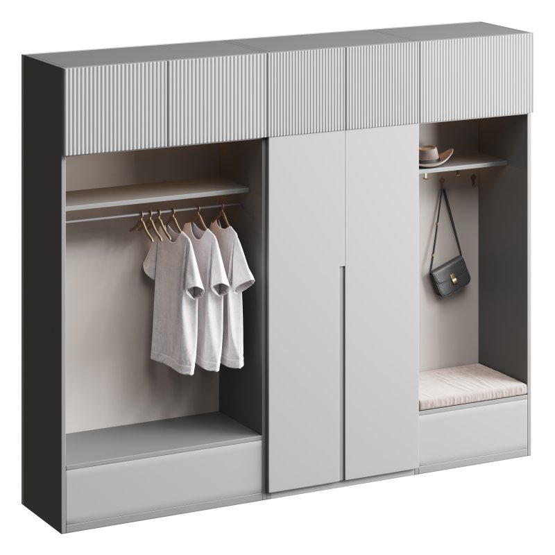 Hallway area with a minimalistic hanger - Image 3