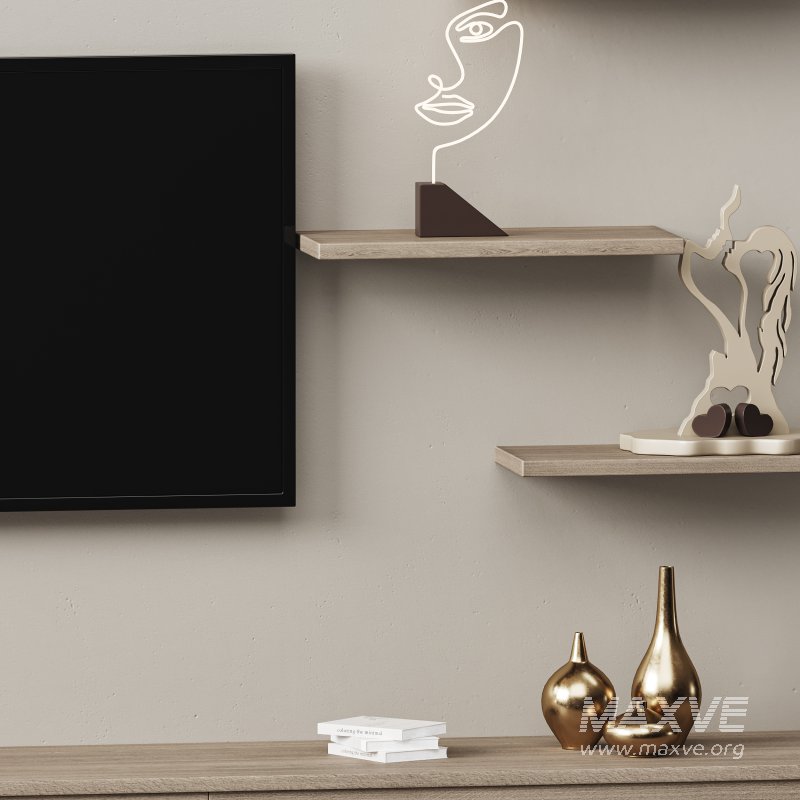 Modern TV Wall 06 - Image 5