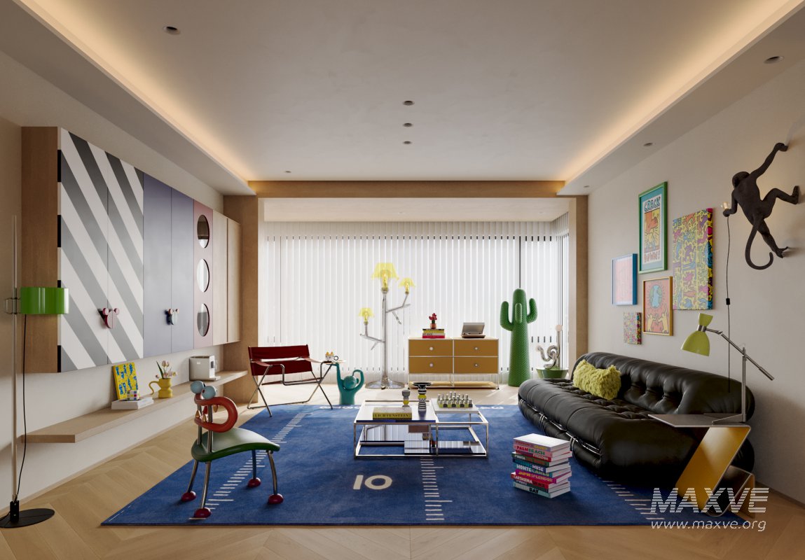 Colorful living room - Image 1