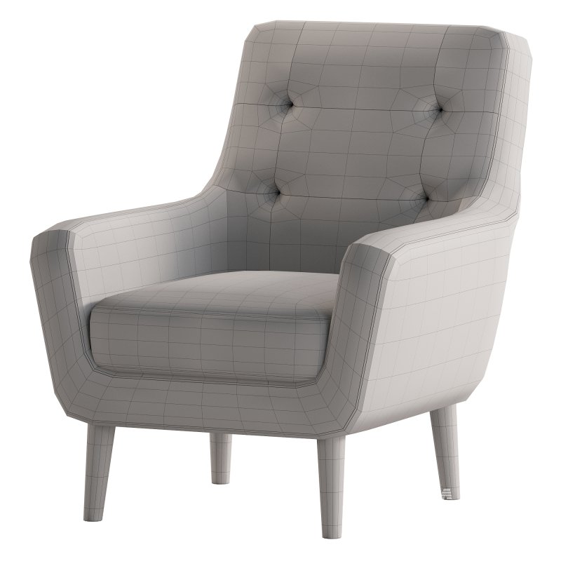 Armchair Vitio Gene Gray - Image 3