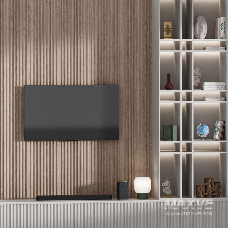 Modern TV Wall 028 - Image 7