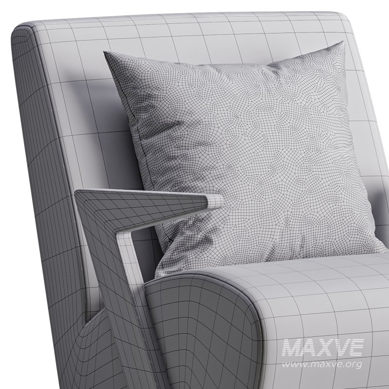 Modern Upholstered Lounge Chair - Image 16