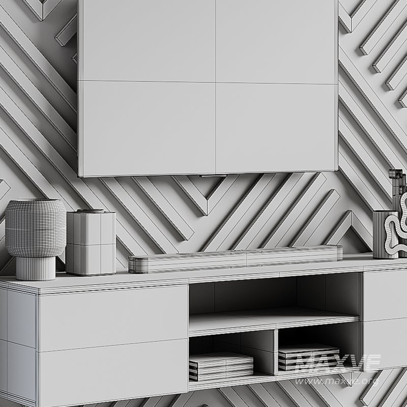 Modern TV Wall 020 - Image 15