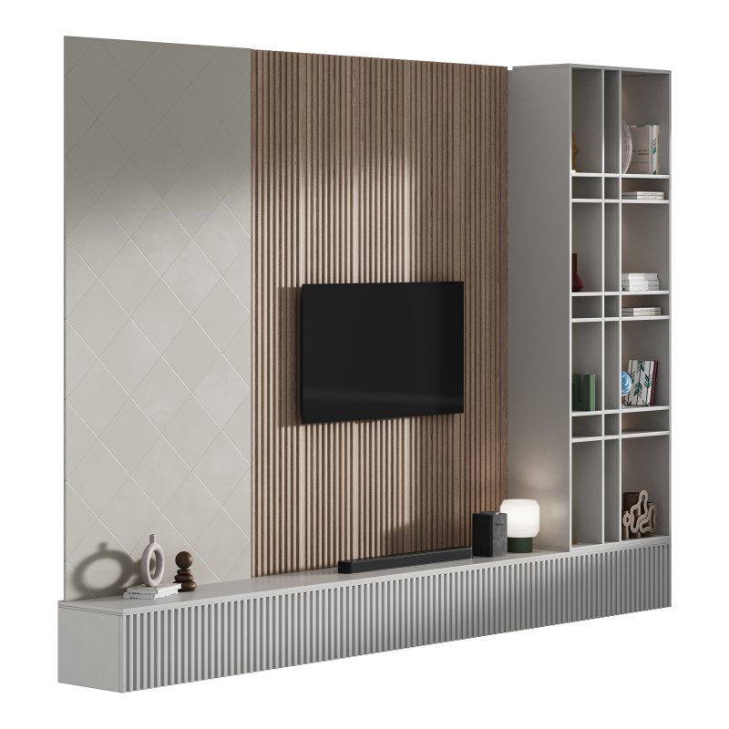 Modern TV Wall 028 - Image 3