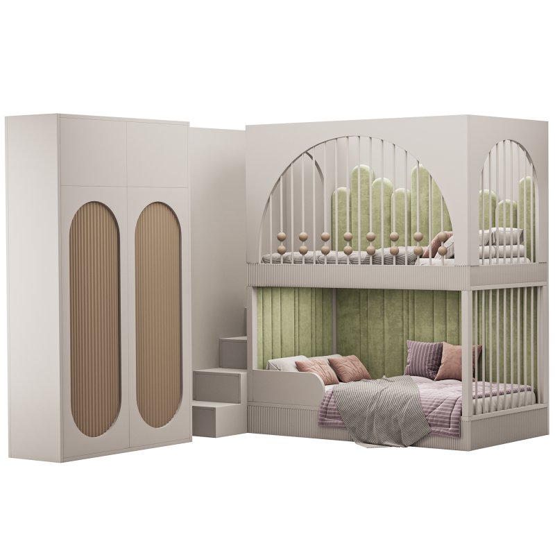Childrens bunk bed 28 - Image 4