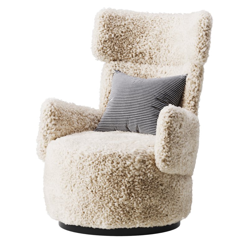 Boris Beige Armchair - Image 12