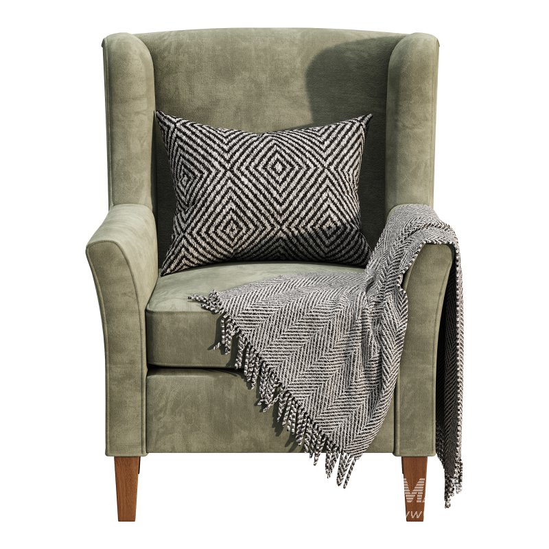 Ottoman Biscuit Armchair - Image 10