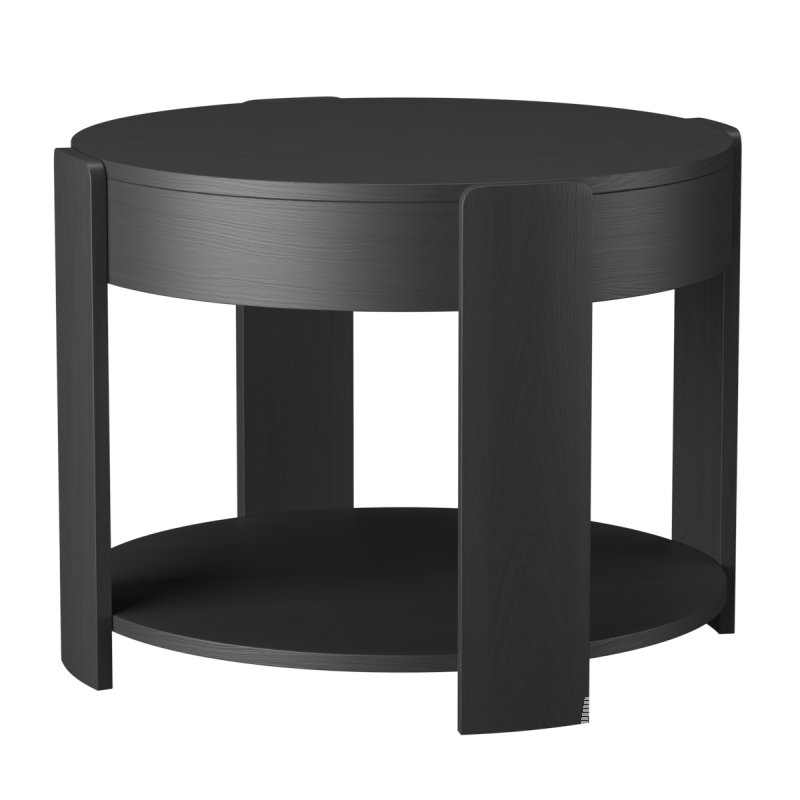 Islay Single Coffee Table With Storage Allmodern - Image 3