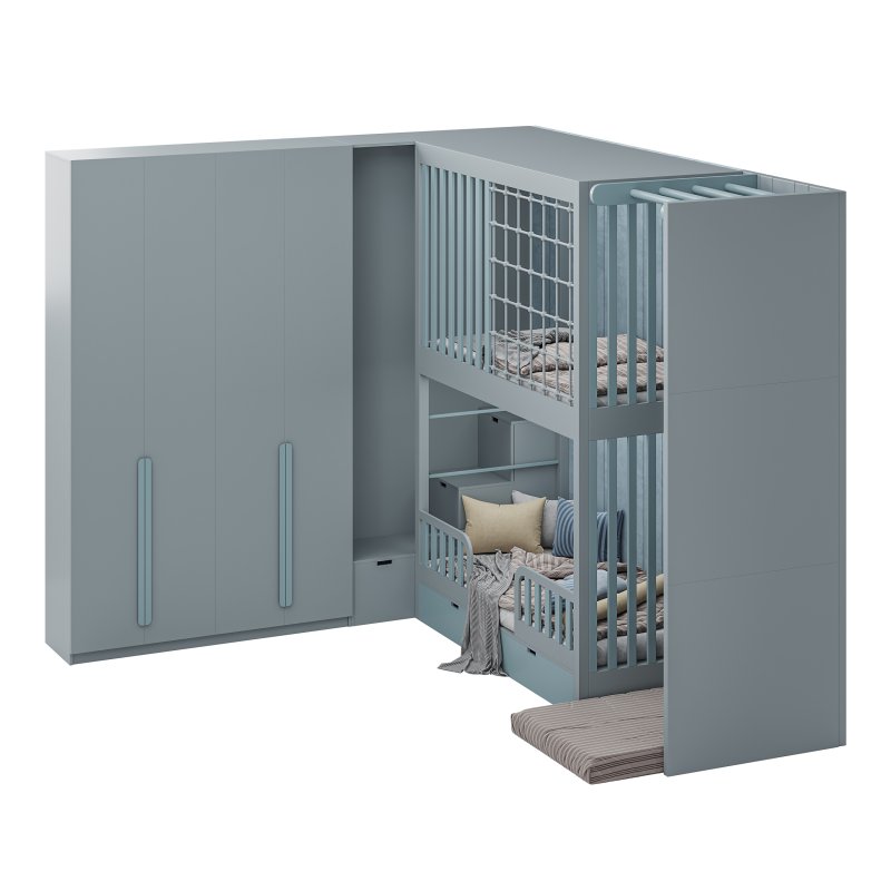 Childrens bunk bed 37 - Image 5