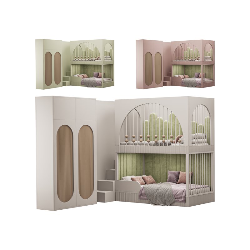 Childrens bunk bed 28 - Image 1