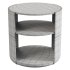 Round Marble Nightstand - Thumbnail 2