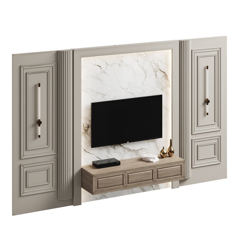 Modern TV Wall 07 - Image 4