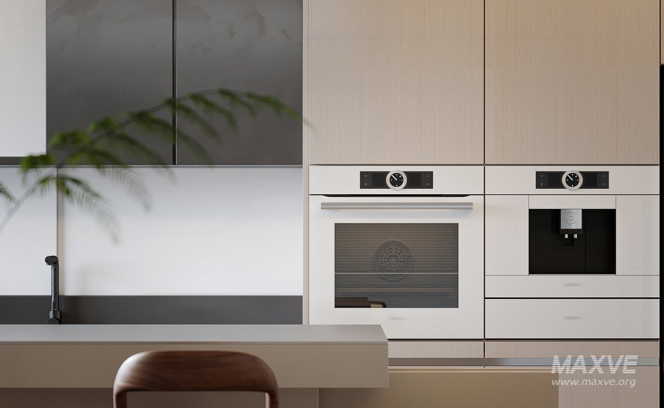 Modern dining room and kitchen - Image 3