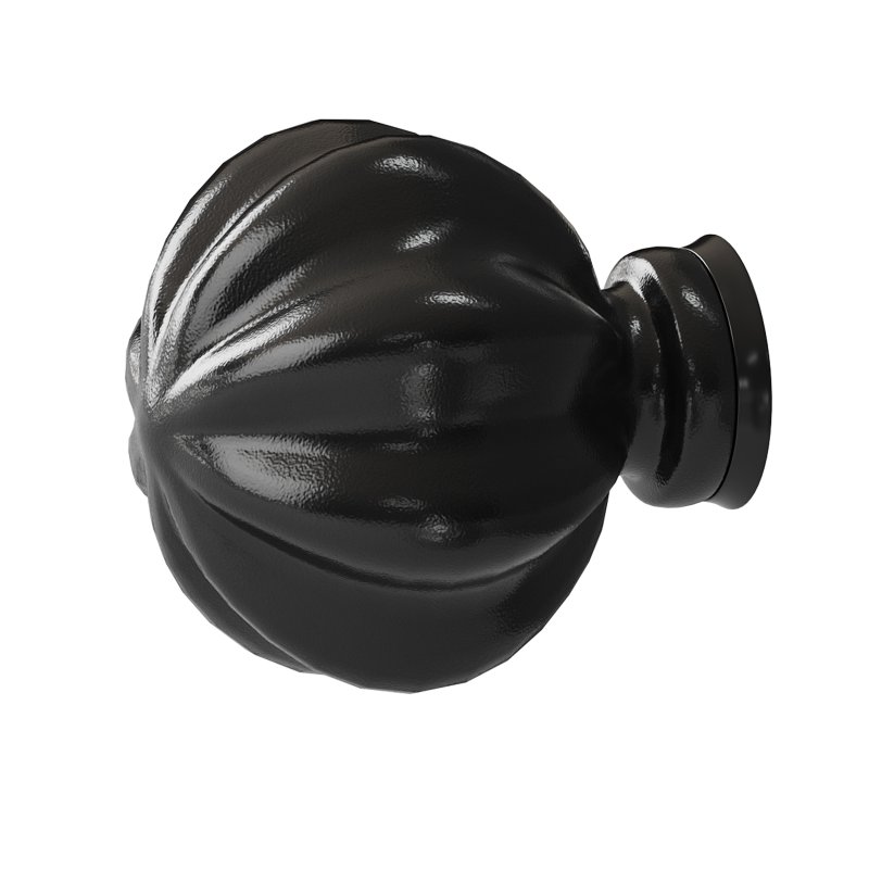 Cabinet Knob Wrought Iron Mission 1.5″ Dia - Image 5