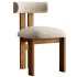 Ceremonie Natural Boucle Dining Chair by Athena Calderone - Thumbnail 3