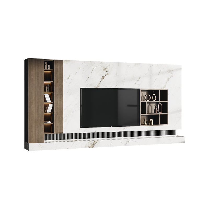 Modern TV Wall 01 - Image 2