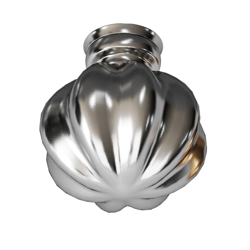 Cabinet Knob Wrought Iron Mission 1.5″ Dia - Image 7