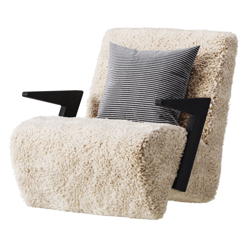 Modern Upholstered Lounge Chair - Image 9
