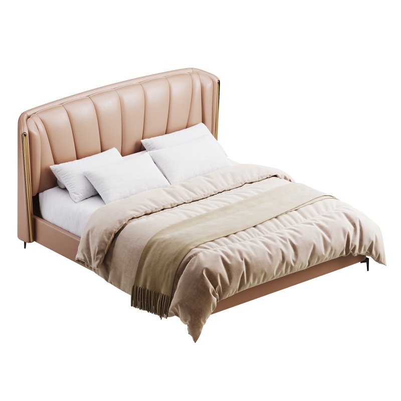 Wingback Headboard Bed - Image 3