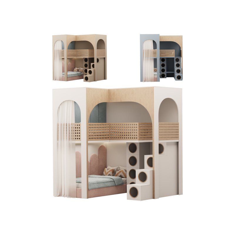 Bunk bed for kids 7 - Image 1