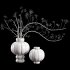 Red Berry Branches in LOUISE ROE Balloon Vases - Thumbnail 5