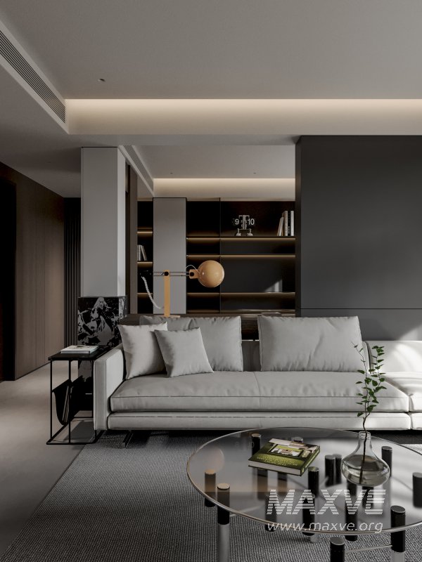 Modern living and dining room - Image 7