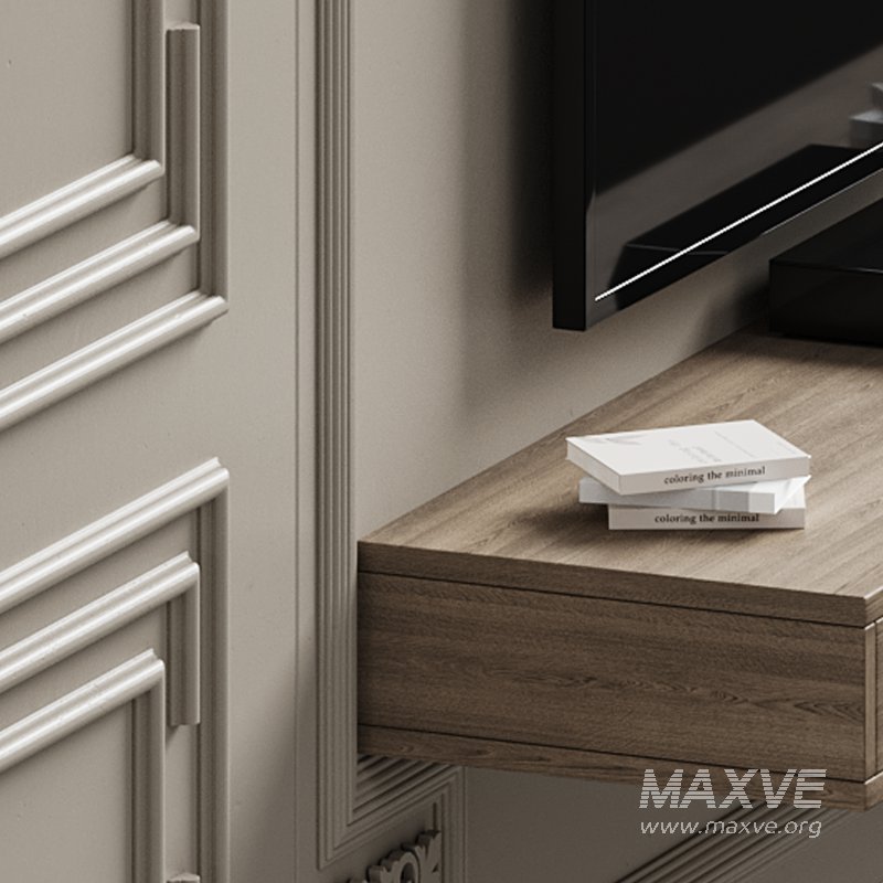 Modern TV Wall 08 - Image 9