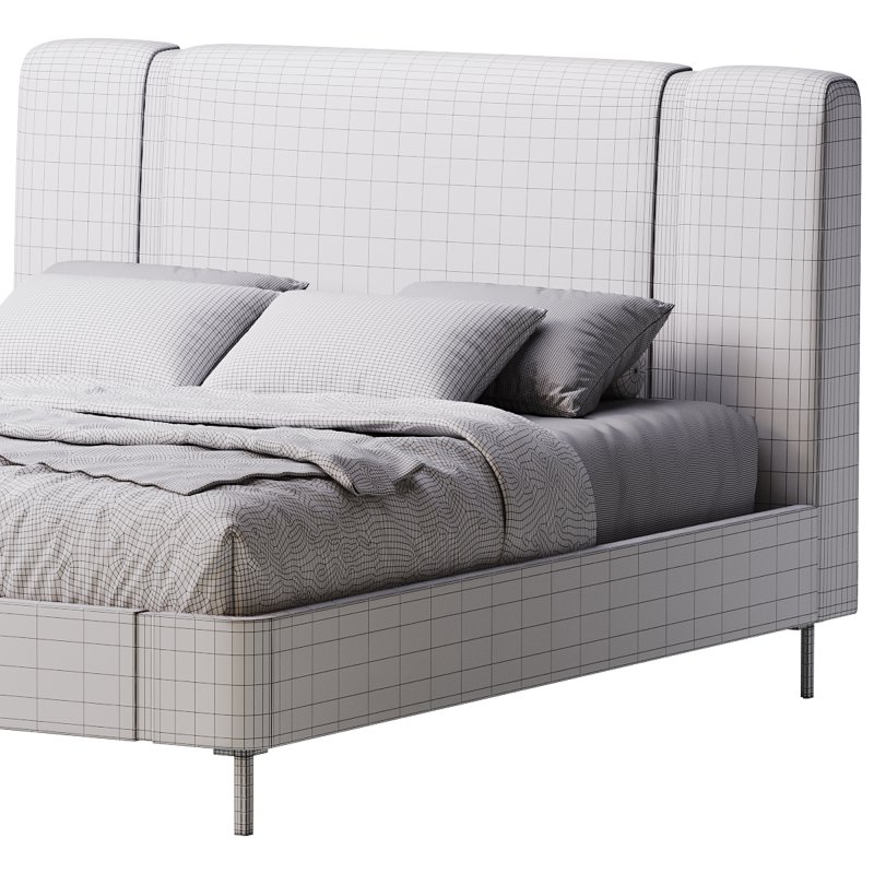 Solid Color Sponge Rectangle Natural Pallet Bed - Image 15