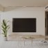 Warm modern simple living room scene - Thumbnail 5